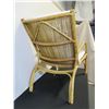 Image 10 : Rattan Chair w/ Ottoman & Back/Seat Cushion 20" x 22" x 35"H