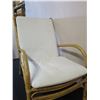 Image 11 : Rattan Chair w/ Ottoman & Back/Seat Cushion 20" x 22" x 35"H