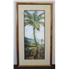 Image 1 : Bananas at Cooks Landing Giclee Artwork by Deborah Thompson '98 w/ COA, Framed & Matted 17" x 32"