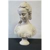Image 1 : Reflecting Spirit Bust of a Girl by Austin Prod Inc 1978, 14"L x 20"H