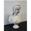 Image 2 : Reflecting Spirit Bust of a Girl by Austin Prod Inc 1978, 14"L x 20"H