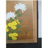 Image 3 : Folding 4-Panel Floral Artwork w/ Maker's Mark 46" x 21"