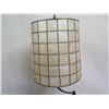 Image 3 : Metal Pole Floor Lamp w/ Shell Shade 12" Dia, 65"H