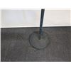 Image 6 : Metal Pole Floor Lamp w/ Shell Shade 12" Dia, 65"H