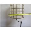 Image 8 : Metal Pole Floor Lamp w/ Shell Shade 12" Dia, 65"H