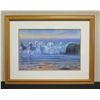 Image 1 : Wild Waters Art Print by Jim Warren, Framed & Matted 26" x 20"