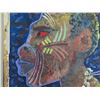 Image 2 : Male Figure Artwork on Tapa, Unframed 9" x 11"