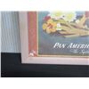 Image 2 : Hawaii by Clipper Artwork Promo for Pan-Am World Airways, Framed 17" x 21"