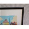 Image 2 : Sailboat Artwork 202/250 by Franck Innocent, Framed & Matted 19" x 27"