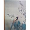 Image 2 : Flowers and Birds Hanging Scroll by Hsiao Yung, Framed & Matted 16" x 23"