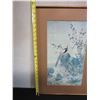Image 8 : Flowers and Birds Hanging Scroll by Hsiao Yung, Framed & Matted 16" x 23"