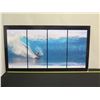 Image 8 : Pipeline Pro 4-Section Artwork by Richard Wood 2012, Unframed 57" x 32"