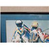 Image 2 : Hawaii Polo Magazine Art, Hand-Signed by Artist Luigi Fumagalli, Framed & Matted 24" x 24"
