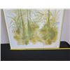 Image 8 : Large Palm Artwork on Canvas by Dietrich, Signed, Framed 36" x 62"