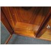 Image 8 : Wooden Koa Cabinet w/ 2 Glass Doors 39" x 12" x 39"H