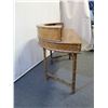 Image 2 : Faux Bamboo Writing Desk w/ Drawers & Organizer 49" x 22" x 36"H
