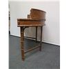 Image 3 : Faux Bamboo Writing Desk w/ Drawers & Organizer 49" x 22" x 36"H