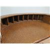 Image 9 : Faux Bamboo Writing Desk w/ Drawers & Organizer 49" x 22" x 36"H