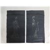 Image 8 : Qty 2 Asian Geisha Women Scrolls w/ Maker's Mark 11" x 19" (each)