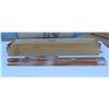 Image 2 : Multiple Hawaiian Koa Wood Molding Sections in Box Approx. 48"L