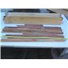 Image 8 : Multiple Hawaiian Koa Wood Molding Sections in Box Approx. 48"L