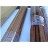 Image 10 : Multiple Hawaiian Koa Wood Molding Sections in Box Approx. 48"L