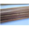 Image 9 : Multiple Hawaiian Koa Wood Molding Sections in Box Approx. 48"L