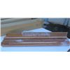 Image 1 : Multiple Hawaiian Koa Wood Molding Sections in Box Approx. 48"L