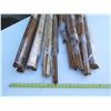 Image 25 : Multiple Hawaiian Koa Wood Molding Sections in Box Approx. 48"L