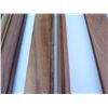 Image 14 : Multiple Hawaiian Koa Wood Flooring Molding Sections in Box Approx. 48"L