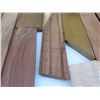 Image 17 : Multiple Hawaiian Koa Wood Flooring Molding Sections in Box Approx. 48"L