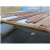 Image 19 : Multiple Hawaiian Koa Wood Flooring Molding Sections in Box Approx. 48"L