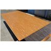 Image 1 : Anigre Wood Veneer Sheet 4' x 10'