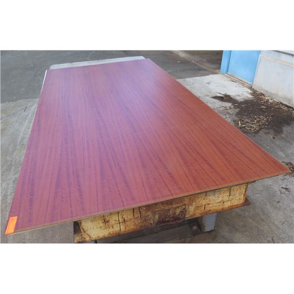 Hawaiian Bloodwood Wooden Veneer Sheet 4' x 10'