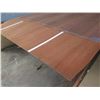 Image 2 : Qty 2 Sapele Extra Face Wood Veneer Sheets 4' x 10'