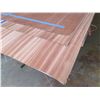 Image 2 : Qty 3 Unfigured Makore Extra Face Wood Veneer Sheets 4' x 10' (damaged)