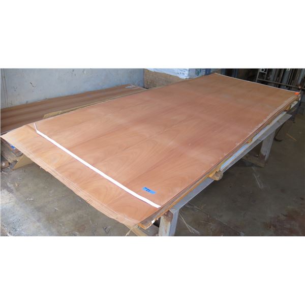 Qty 2 African Mahogany Extra Face Wood Veneer Sheets 4' x 10'