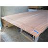 Image 2 : Qty 2 Qtr Khaya Extra Face Wood Veneer Sheets 4' x 10'