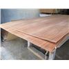 Image 2 : Qty 2 African Mahogany Extra Face Wood Veneer Sheets 4' x 10'
