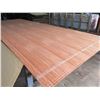 Image 8 : Qty 2 Makore Extra Face Wood Veneer Sheets 4' x 10'