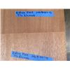 Image 2 : Qty 2 Khaya Extra Face Wood Veneer Sheets 4' x 9.5'
