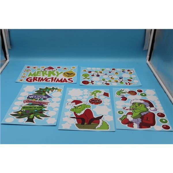 Grinch Window Clings