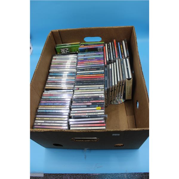 Box of CD's