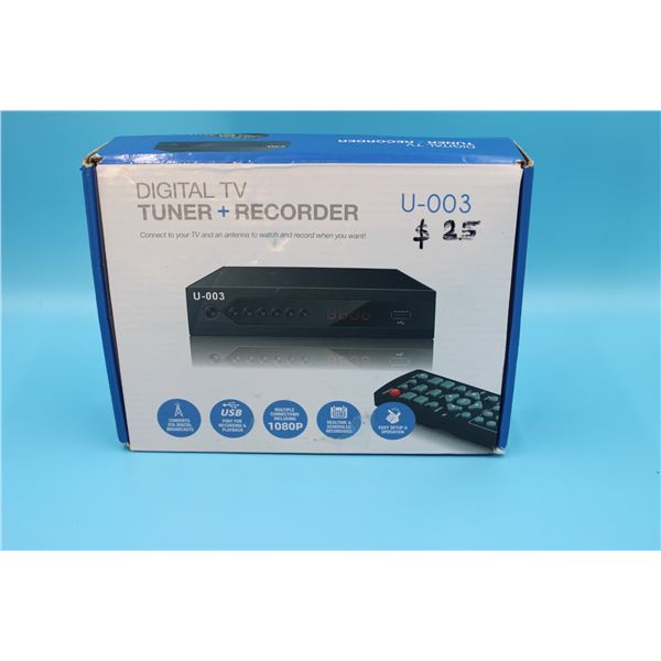 Digital TV Tuner/Recorder