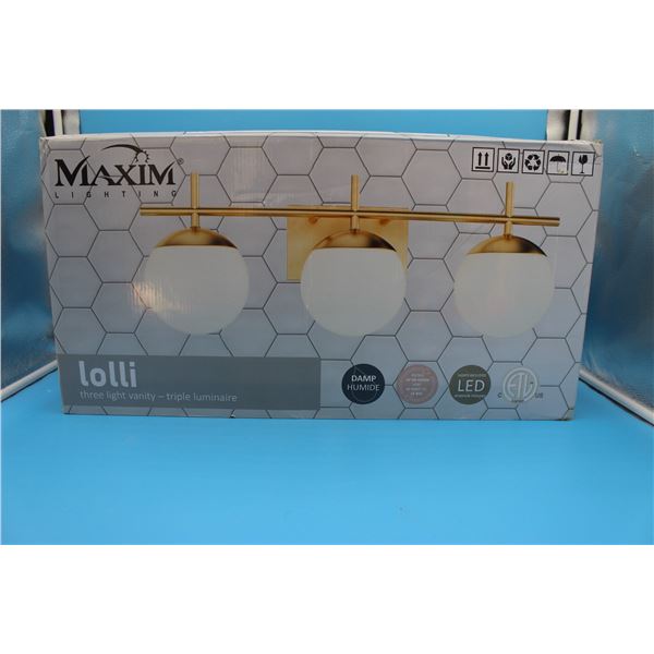 3 way Vanity Light