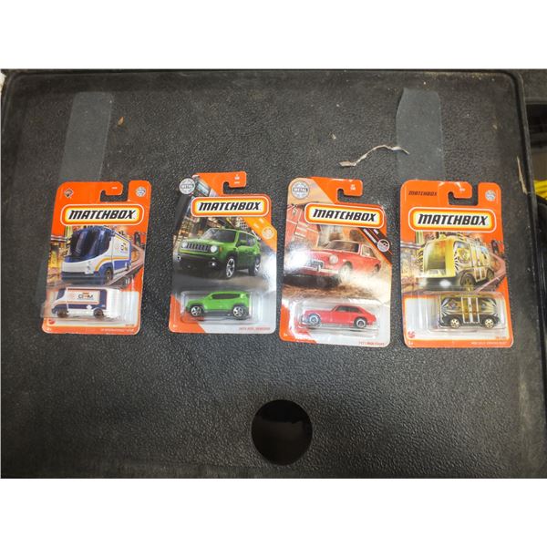 4 Matchbox Die Cast Cars