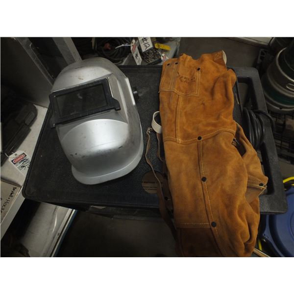 Welding Helmet & Apron