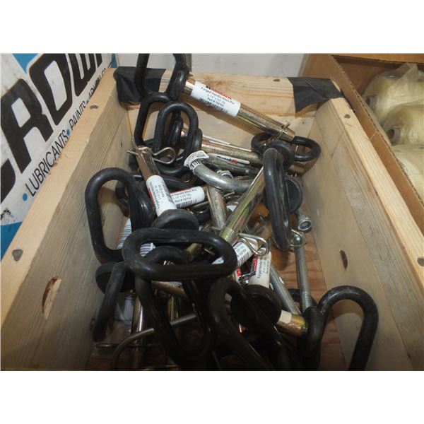 Wooden Box Of Hitch Pins