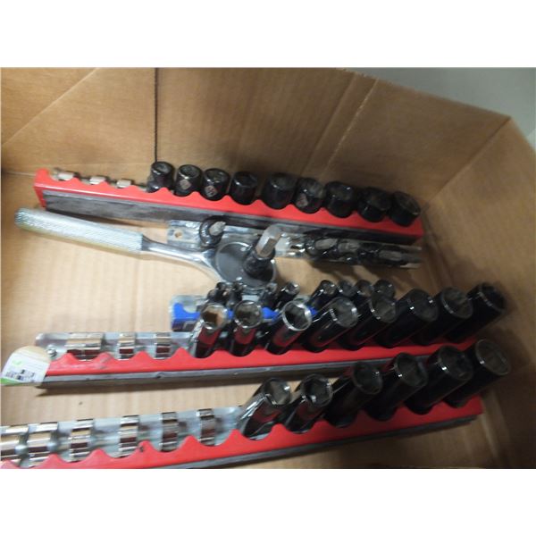 Box Of Assorted Sockets