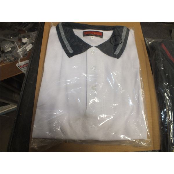 6 Large Golf Shirts